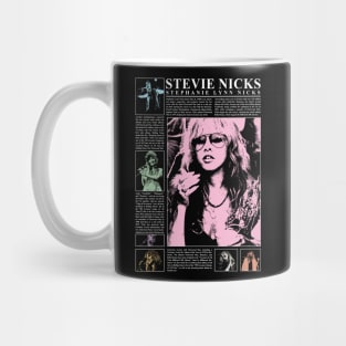 Stevie Nicks Vintage Rock Music 2023 Tour Live in Concert Mug